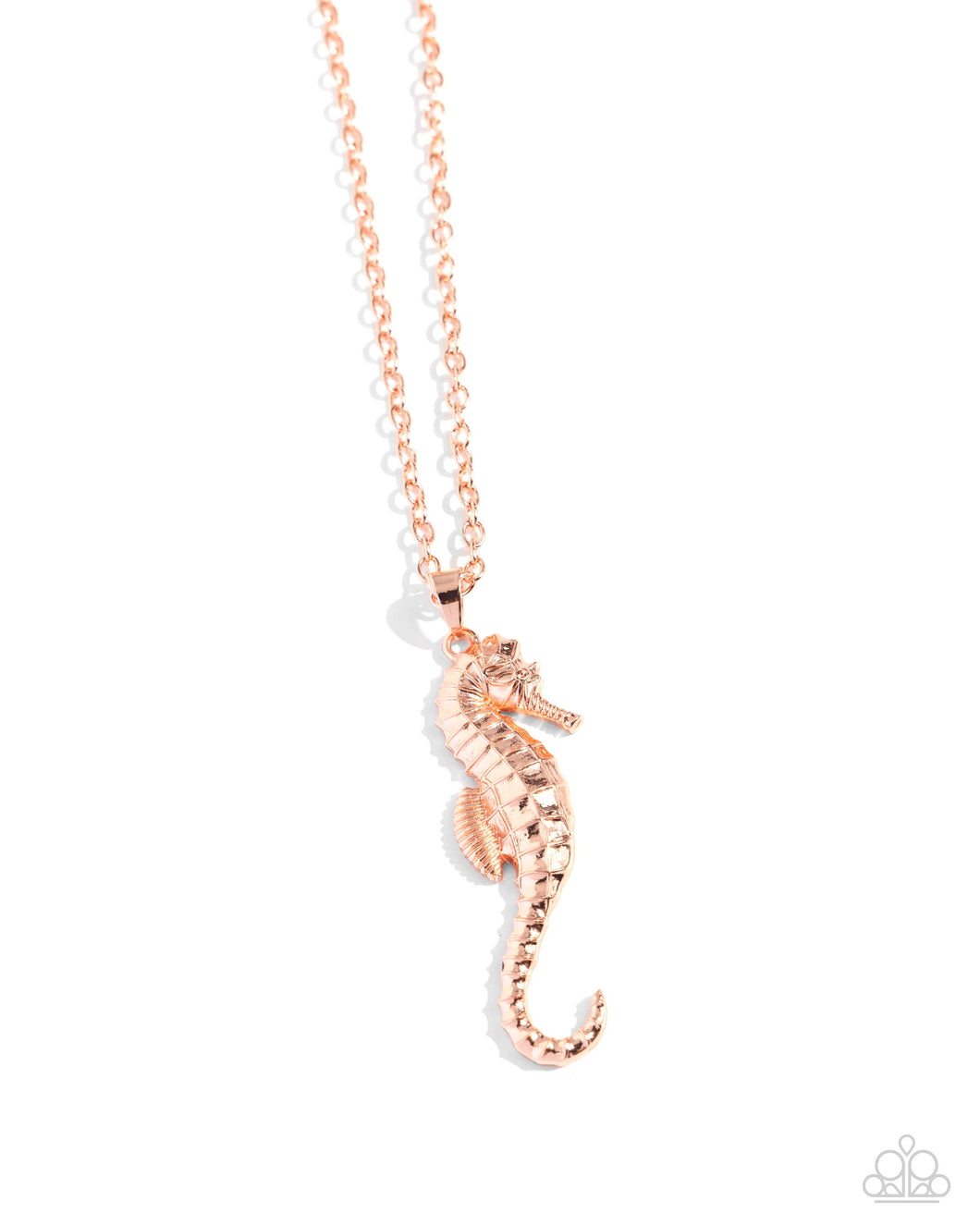 Sparkling Seahorse - Copper