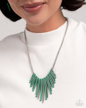 Load image into Gallery viewer, Necklace and Bracelet Set - Green
