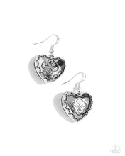 Load image into Gallery viewer, Heart Necklace and Earrings - Black
