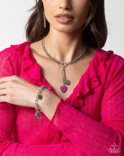Load image into Gallery viewer, Bracelet and Necklace Set - Pink
