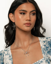 Load image into Gallery viewer, Necklace and Earring Set - Silver
