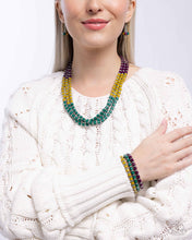 Load image into Gallery viewer, Necklace and Bracelet - Green

