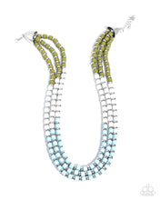 Load image into Gallery viewer, Necklace and Bracelet - Blue
