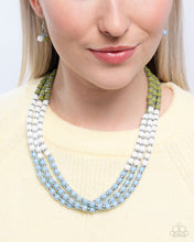Load image into Gallery viewer, Necklace and Bracelet - Blue

