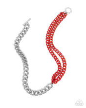 Load image into Gallery viewer, Necklace and Bracelet Set - Red
