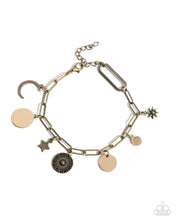 Load image into Gallery viewer, Necklace and Bracelet - Brass
