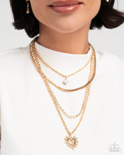Load image into Gallery viewer, Necklace and Bracelet - Gold
