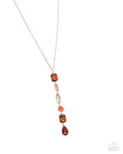 Load image into Gallery viewer, Necklace and Earrings - Brown
