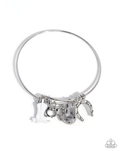 Load image into Gallery viewer, Cowboy Necklace and Bracelet - White
