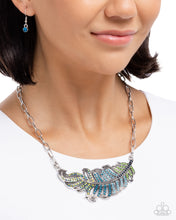Load image into Gallery viewer, Fancy Feather - Blue
