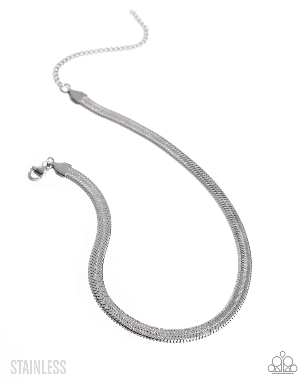 Herringbone Haute - silver